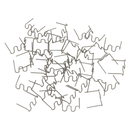 Sealey RE08W Wave Staple 0.8mm Pack of 100