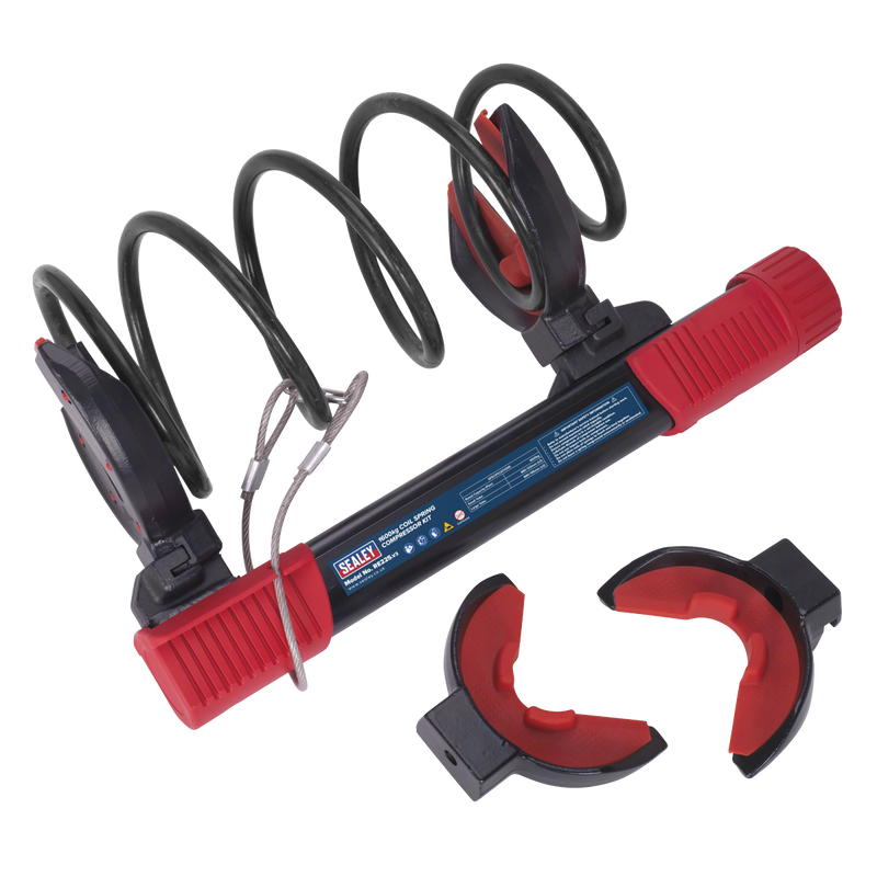Sealey RE225 1600kg Coil Spring Compressor Kit