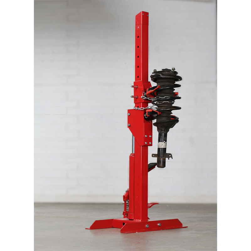 Sealey RE2311 2000kg Hydraulic Coil Spring Compressing Station with Gauge