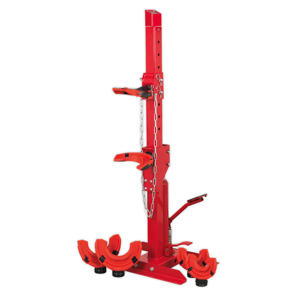 Sealey RE2311 2000kg Hydraulic Coil Spring Compressing Station with Gauge