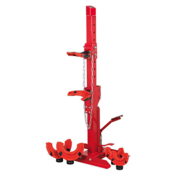 Sealey RE2311 2000kg Hydraulic Coil Spring Compressing Station with Gauge