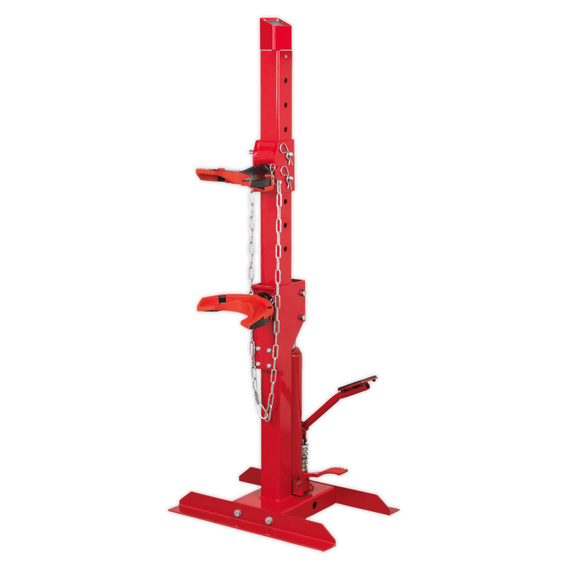 Sealey RE2311 2000kg Hydraulic Coil Spring Compressing Station with Gauge