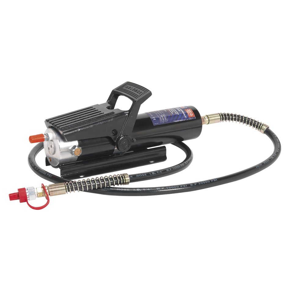 Sealey RE83/840/CWH 10tonne Air Hydraulic Pump with Hose