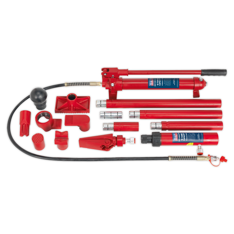 Sealey RE97/10 10tonne Snap Hydraulic Body Repair Kit