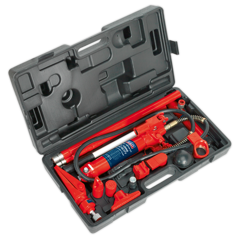 Sealey RE97/4 4tonne Snap Hydraulic Body Repair Kit