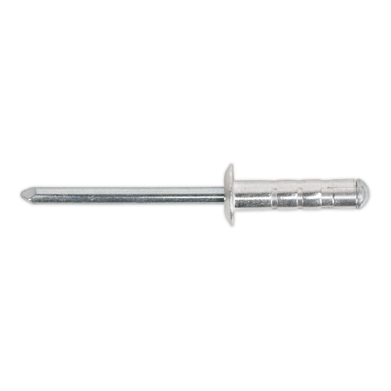 Sealey RM4813S 4.8 x 13mm Aluminium Multi-Grip Rivet Standard Flange - Pack of 200