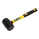 Sealey RMB100 1lb Rubber Mallet with Fibreglass Shaft