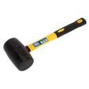 Sealey RMB150 1.5lb Rubber Mallet with Fibreglass Shaft