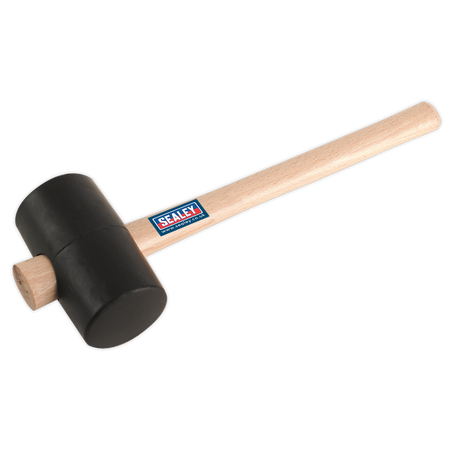 Sealey RMB175 1.75lb Rubber Mallet - Black