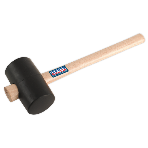 Sealey RMB175 1.75lb Rubber Mallet - Black