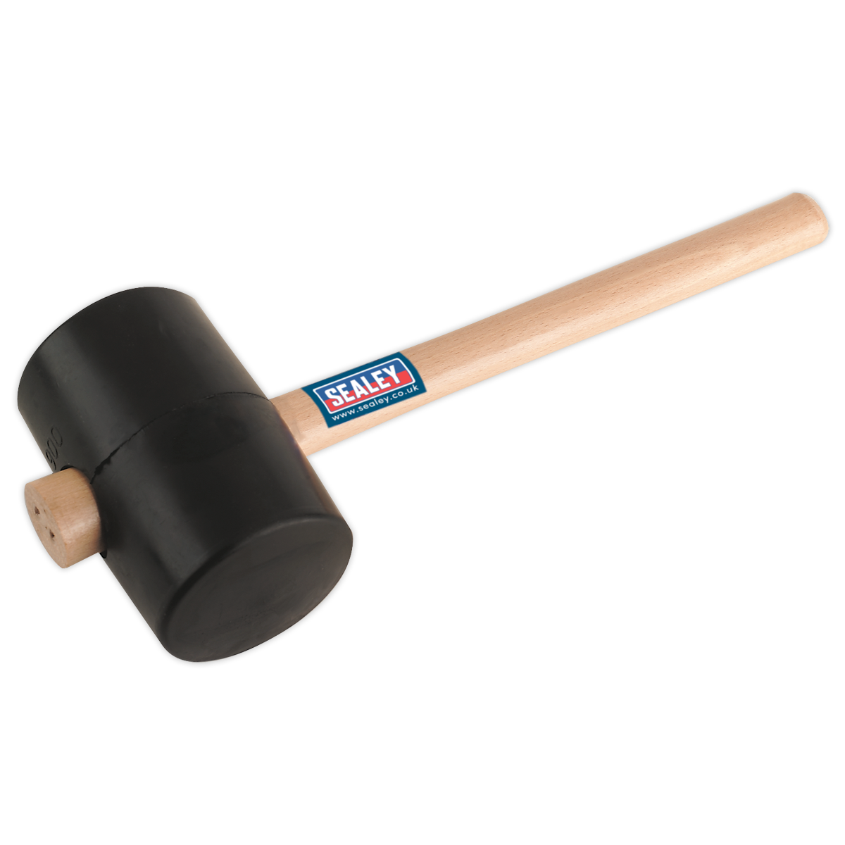 Sealey RMB250 2.5lb Rubber Mallet - Black