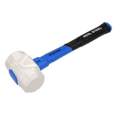 Sealey RMG16 16oz Rubber Mallet with Fibreglass Shaft