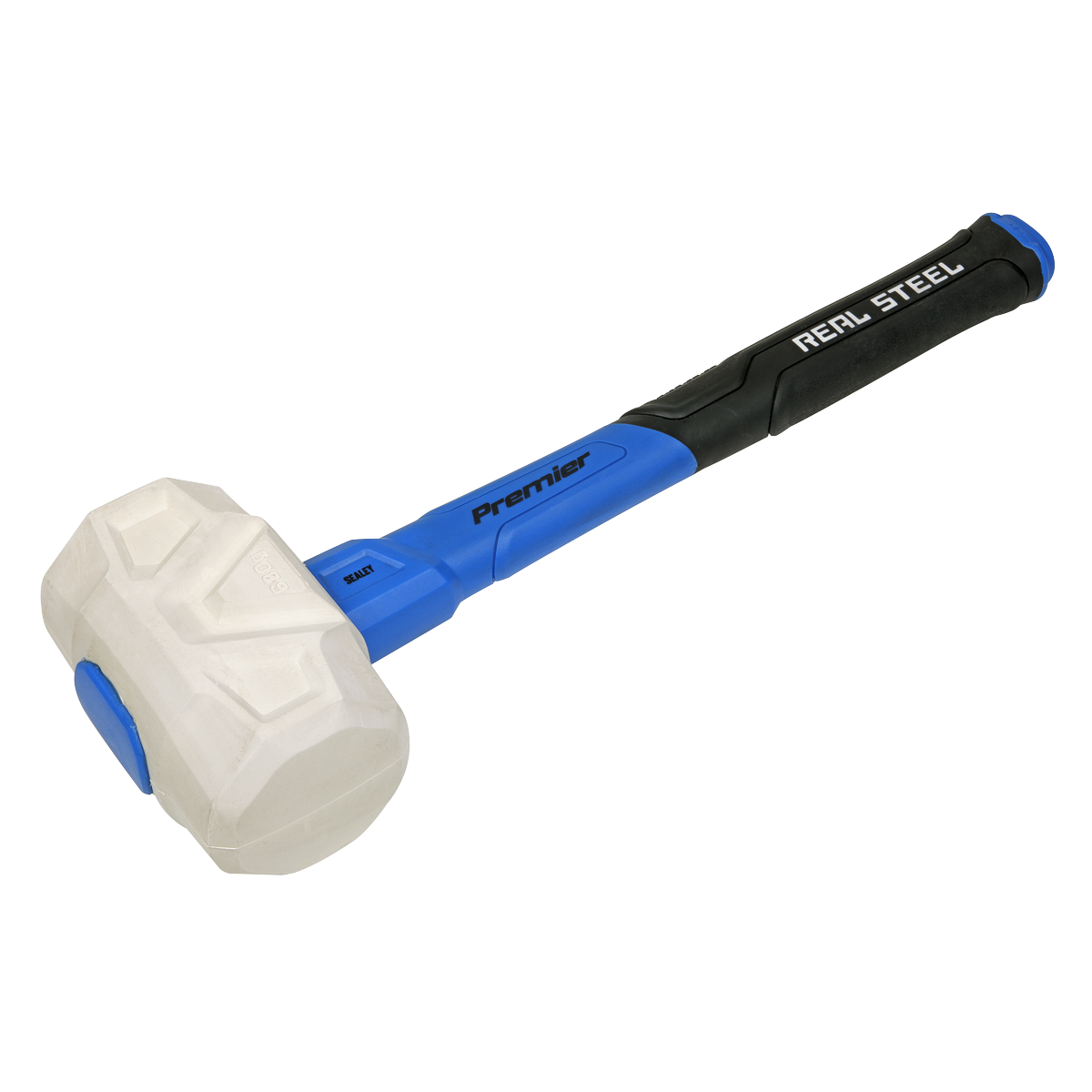 Sealey RMG24 24oz Rubber Mallet with Fibreglass Shaft