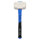 Sealey RMG24 24oz Rubber Mallet with Fibreglass Shaft