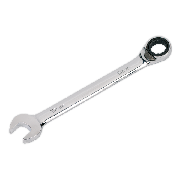 Sealey RRCW19 19mm Reversible Ratchet Combination Spanner