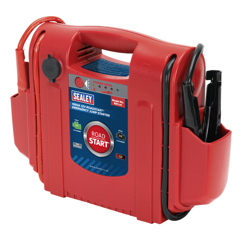 Sealey RS1 1000A 12V RoadStart Emergency Jump Starter
