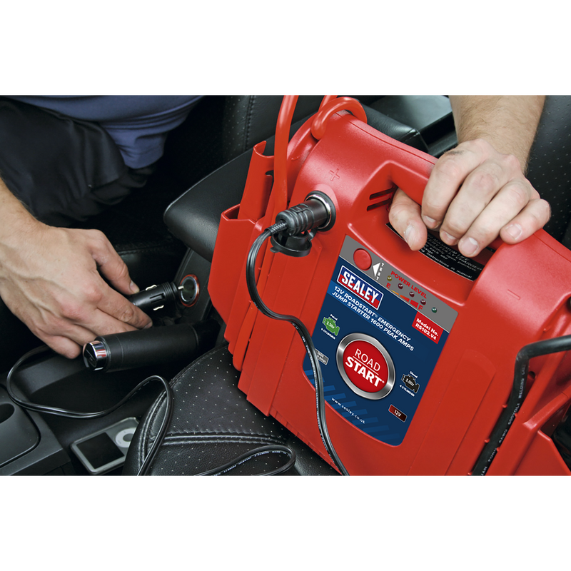 Sealey RS102 1600A 12V RoadStart Emergency Jump Starter