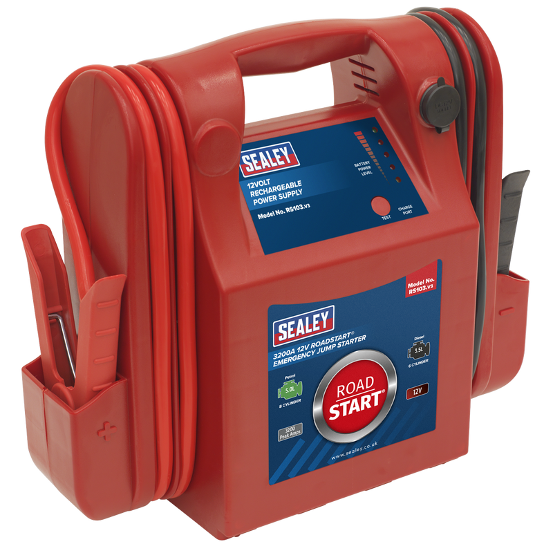 Sealey RS103 3200A 12V RoadStart‚Äö√Ñ√∂‚àö√ë‚àö‚àÇ‚Äö√†√∂‚Äö√Ñ‚Ä†‚Äö√†√∂‚Äö√†√á‚Äö√Ñ√∂‚àö‚Ä†‚àö‚àÇ‚Äö√†√∂¬¨‚àû¬¨¬®¬¨¬Æ¬¨¬®¬¨√Ü‚Äö√Ñ√∂‚àö‚Ä†‚àö‚àÇ‚Äö√†√∂‚àö‚à´ Emergency Jump Starter
