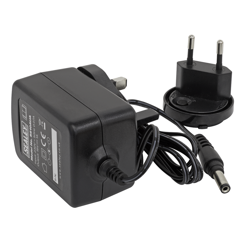 Sealey RS10AUA 15V 1.0A Universal Adaptor