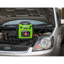 Sealey RS1322HV 900A 12V RoadStart Emergency Jump Starter - Hi-Vis with Air Compressor