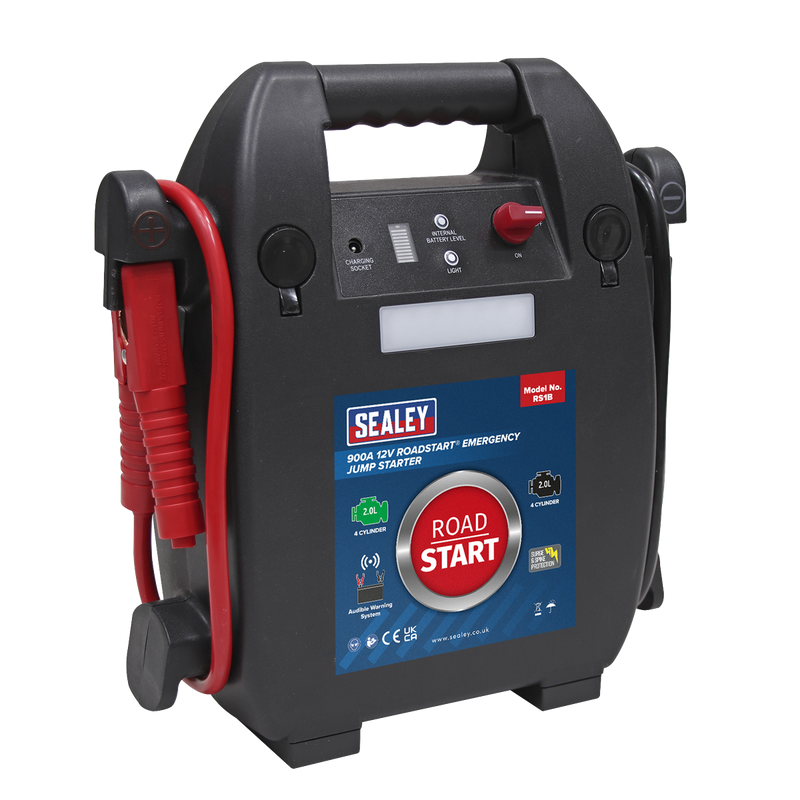 Sealey RS1B 900A 12V RoadStart Emergency Jump Starter