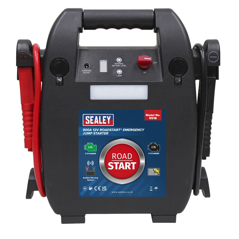 Sealey RS1B 900A 12V RoadStart Emergency Jump Starter