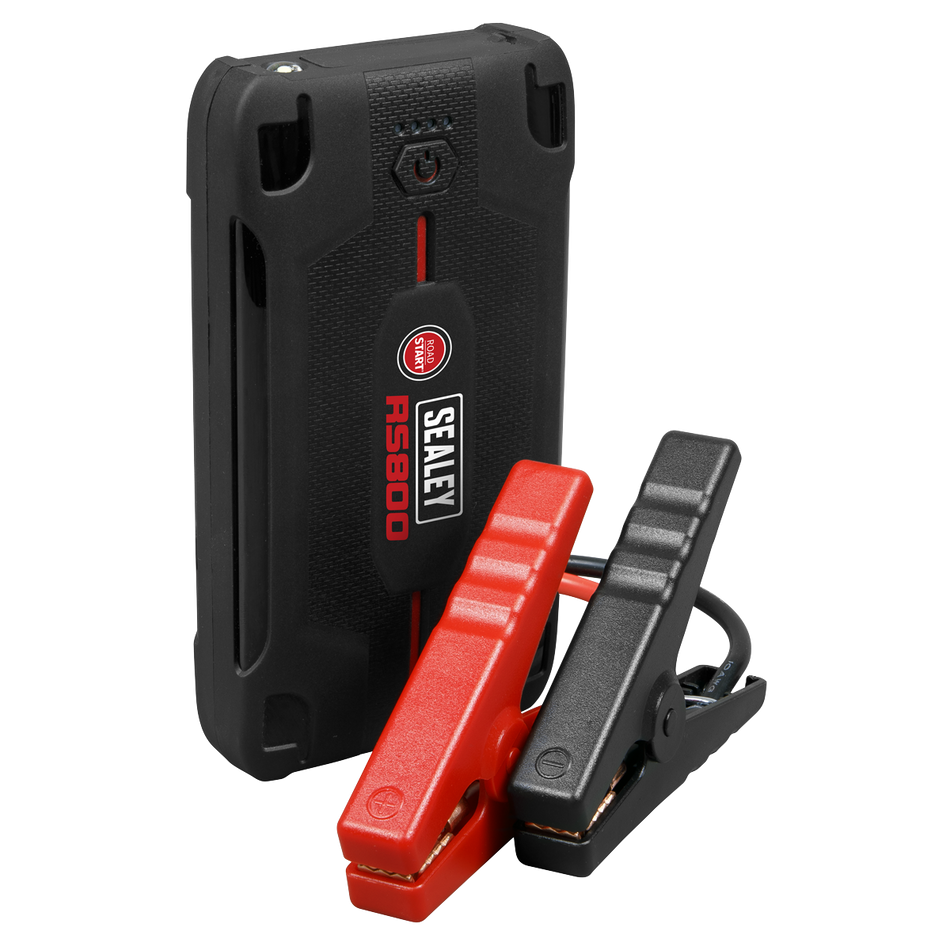 Sealey RS800 RoadStart 800A 12V Lithium-ion Jump Starter Power Pack