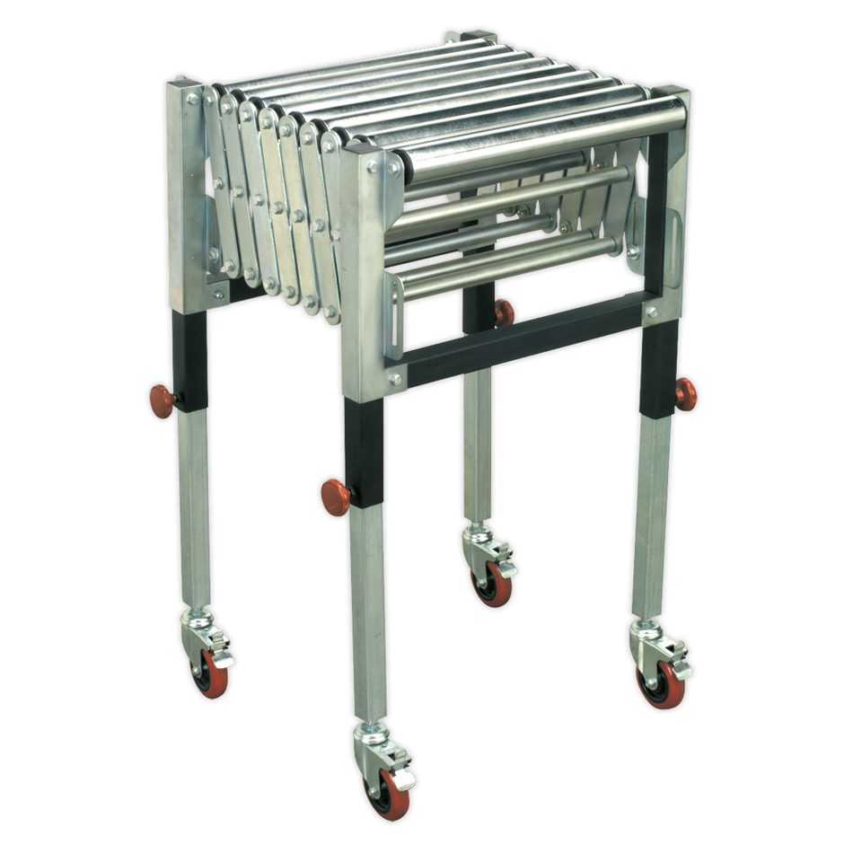 Sealey RS911F 450-1300mm Adjustable Roller Stand - 130kg Capacity