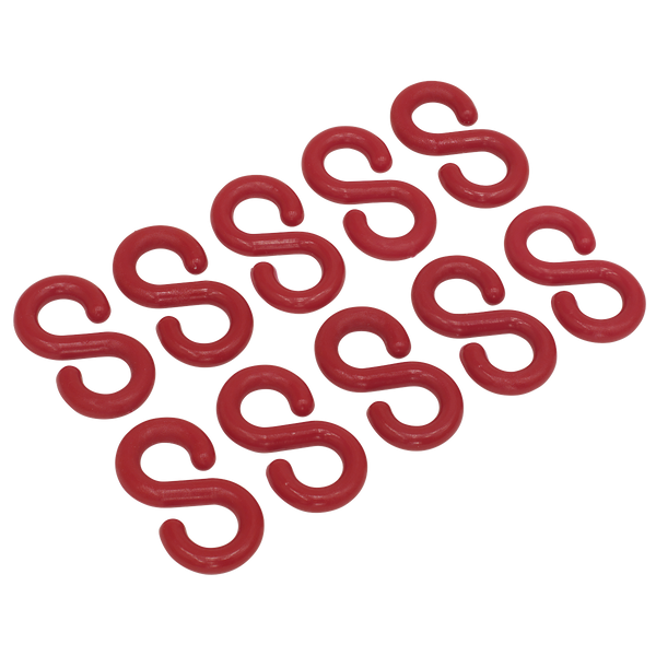 Sealey RSH10 Plastic Chain S-Hook - Pack of 10