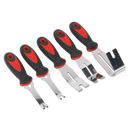 Sealey RT006 5pc Door Panel & Trim Clip Removal Tool Set