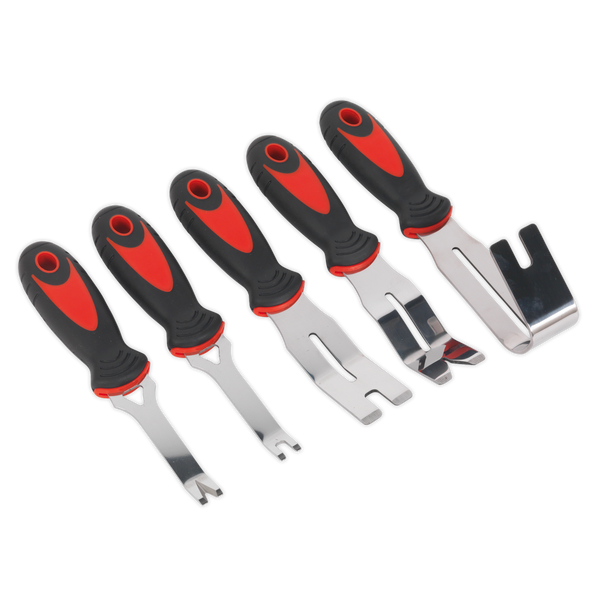 Sealey RT006 5pc Door Panel & Trim Clip Removal Tool Set