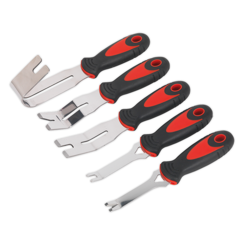 Sealey RT006 5pc Door Panel & Trim Clip Removal Tool Set
