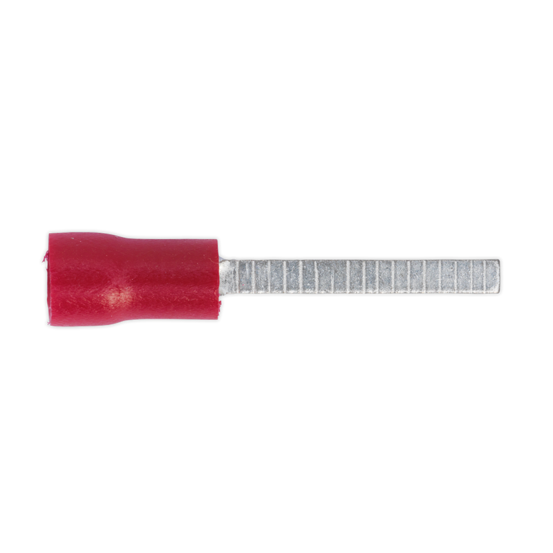 Sealey RT10 18 x 2.3mm Red Blade Terminal - Pack of 100