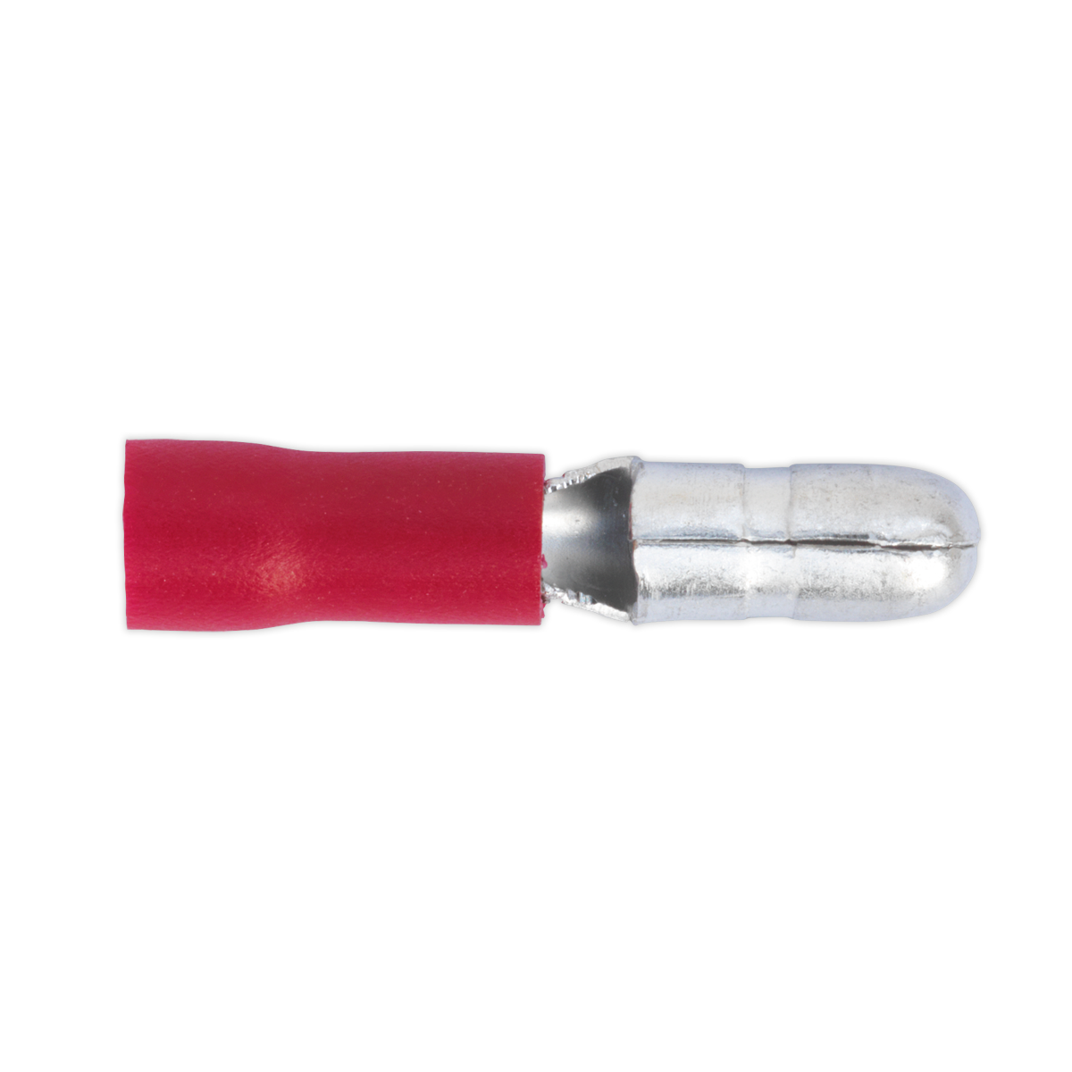 Sealey RT11 4mm Red Male Bullet Terminal - Pack of 100