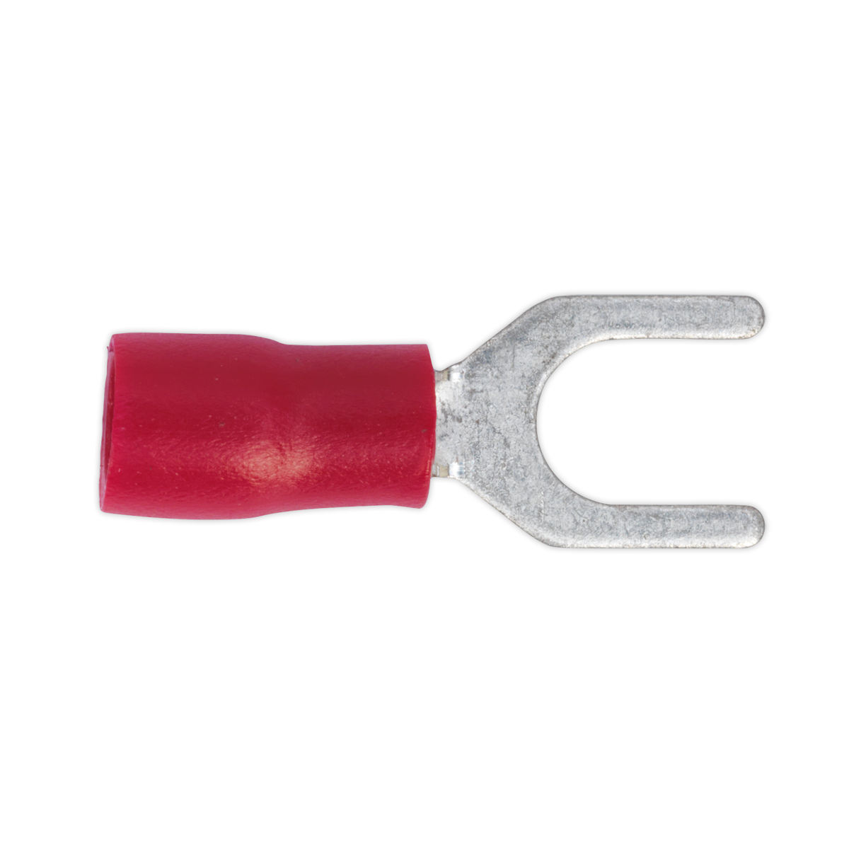 Sealey RT14 5.3mm (2BA) Red Easy-Entry Fork Terminal - Pack of 100