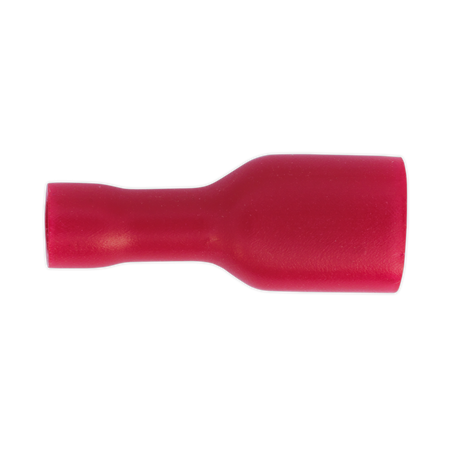 Sealey RT16 6.3mm Red Fully Insulated Female Terminal - Pack of 100
