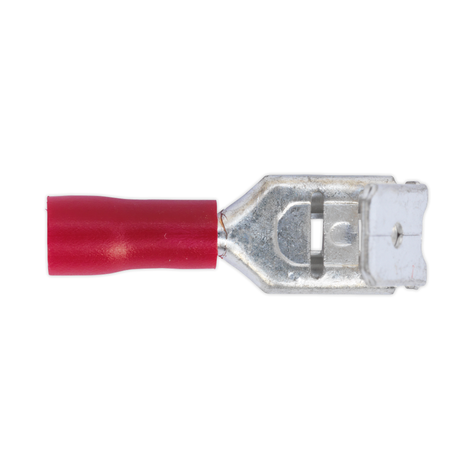 Sealey RT17 6.3mm Red Piggy-Back Terminal - Pack of 100