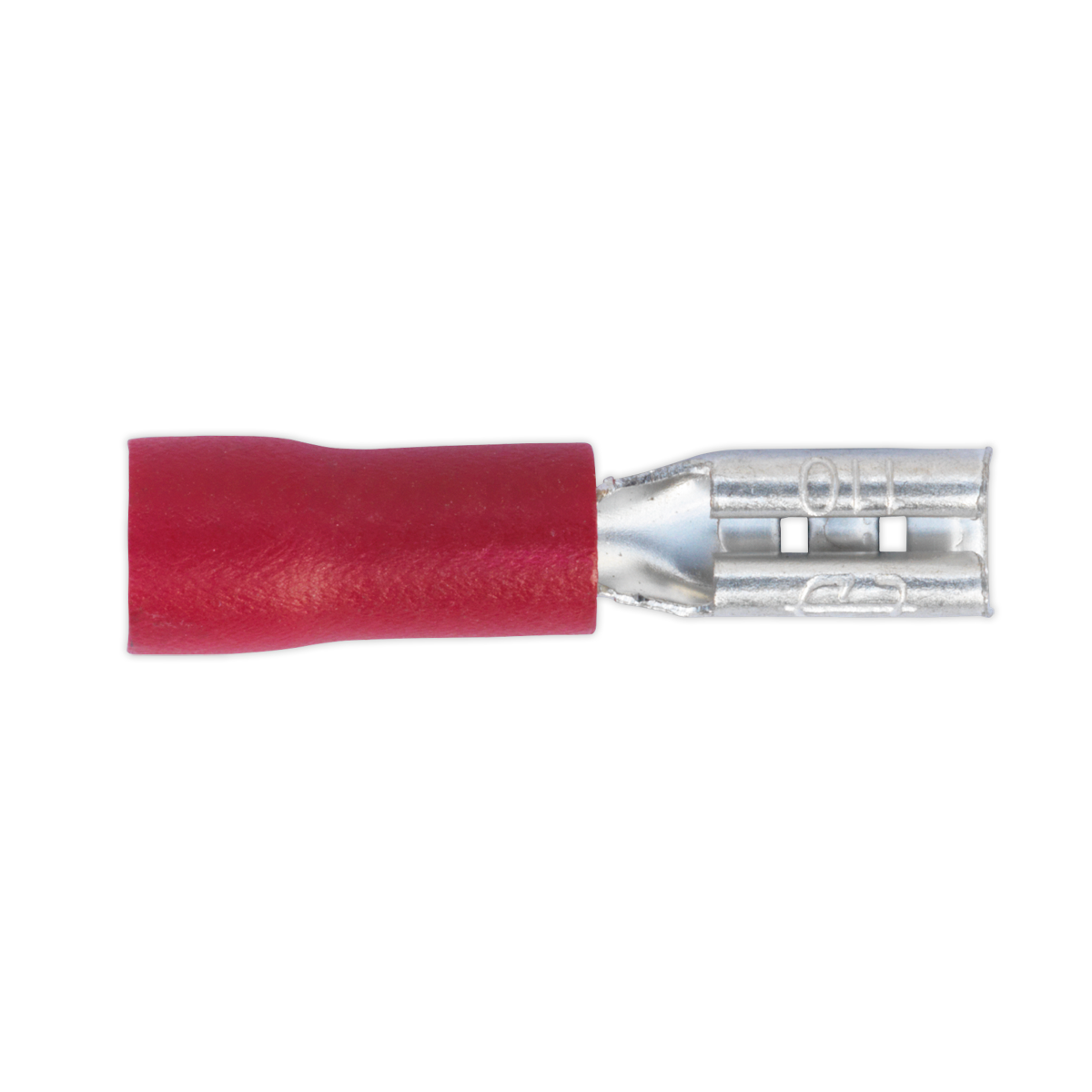 Sealey RT19 2.8mm Red Push-On Female Terminal - Pack of 100