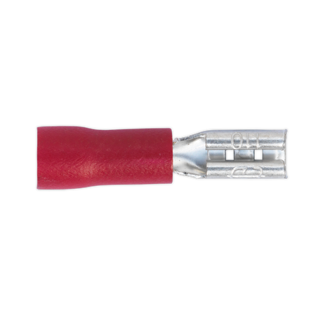 Sealey RT19 2.8mm Red Push-On Female Terminal - Pack of 100