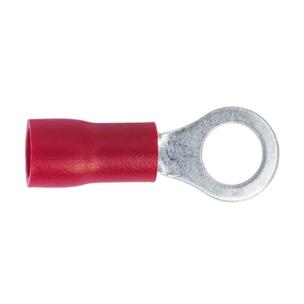 Sealey RT25 5.3mm (2BA) Red Easy-Entry Ring Terminal - Pack of 100