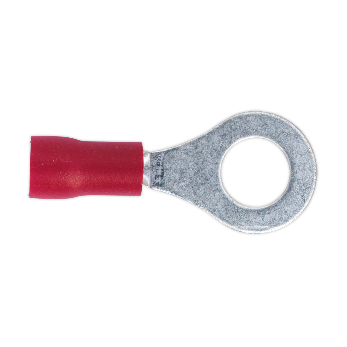 Sealey RT26 6.4mm (1/4") Red Easy-Entry Ring Terminal - Pack of 100