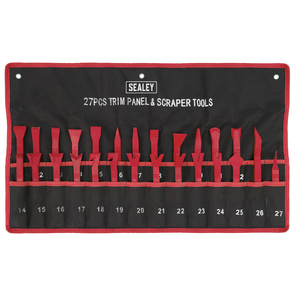 Sealey RT27KIT 27pc Trim & Panel Clip Tool Set