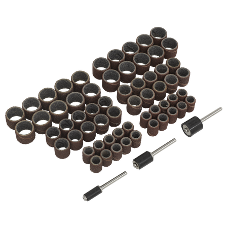 Sealey RTA63SB 63pc Rotary Tool Sanding Bands Set