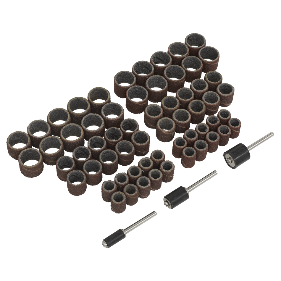 Sealey RTA63SB 63pc Rotary Tool Sanding Bands Set