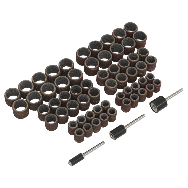 Sealey RTA63SB 63pc Rotary Tool Sanding Bands Set