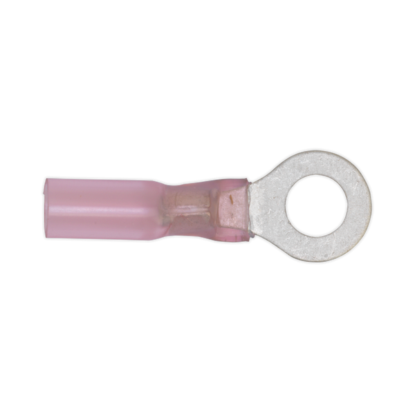 Sealey RTSR2553 5.3mm Red Heat Shrink Ring Terminal - Pack of 25