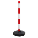 Sealey RWPB01 Red/White Post with Base