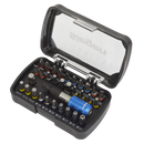 Sealey S01035 32pc Colour-Coded S2 Power Tool Bit Set