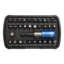 Sealey S01035 32pc Colour-Coded S2 Power Tool Bit Set