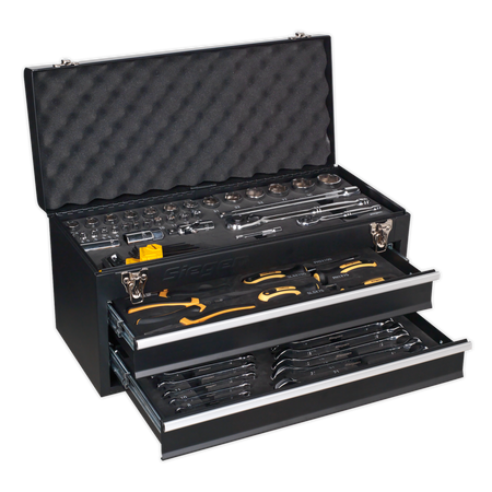 Sealey S01055 2 Drawer Portable Tool Chest with 90pc Tool Kit
